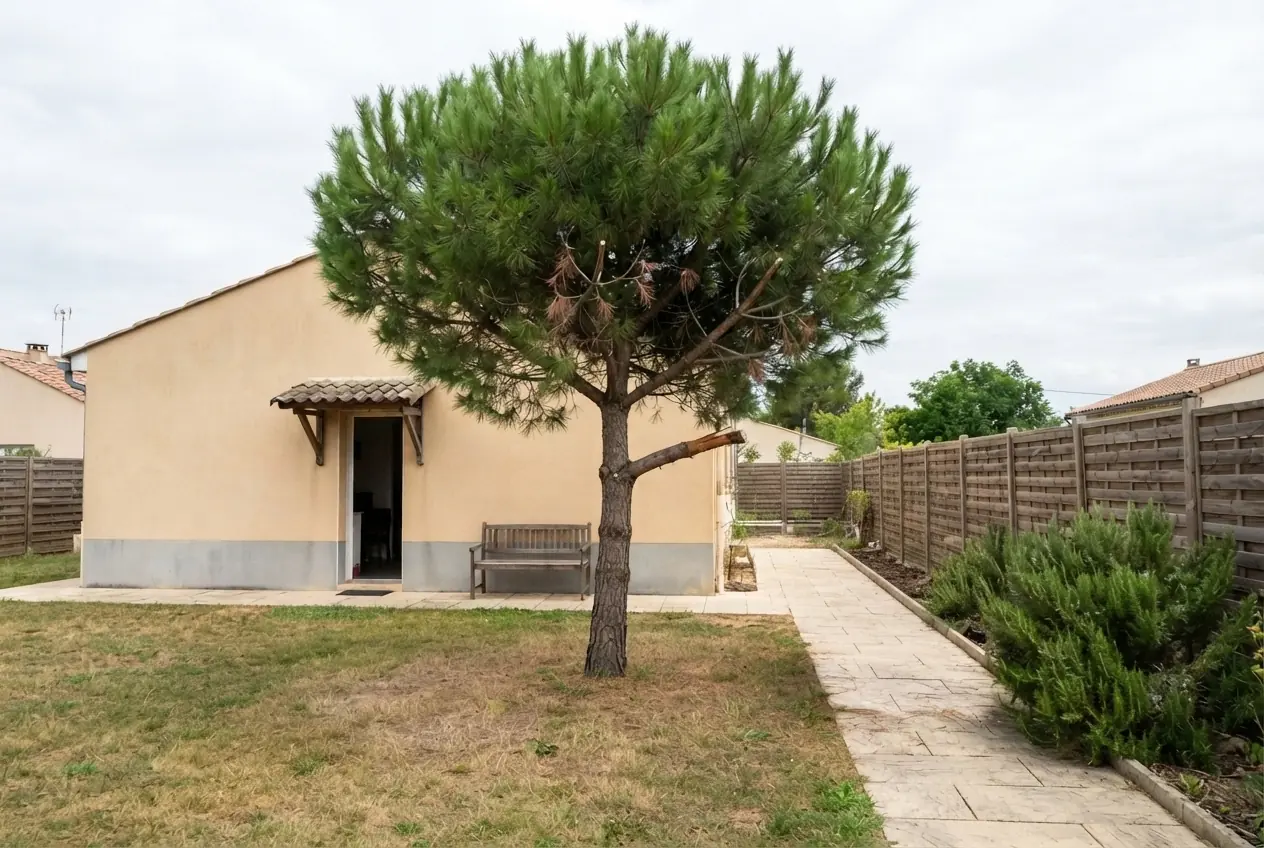Pin sécurisé après taille à Portes-lès-Valence